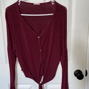 Purple Olivia Rae long sleeve